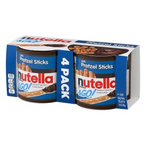 Nutella & GO! With Pretzel Sticks - 4 Pack