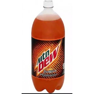 Mtn Dew Code Red Cherry Flavor - 2 Liter Bottle