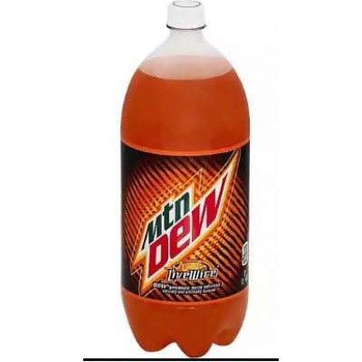 Mtn Dew Code Red Cherry Flavor - 2 Liter Bottle