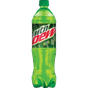 Mtn Dew Single Plastic Bottle