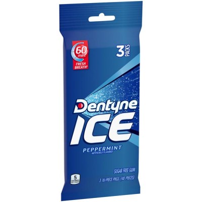 Dentyne Ice Ice Peppermint - 3 Pack