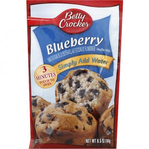 Betty Crocker Muffin & Quick Bread Mix Wild Blueberry