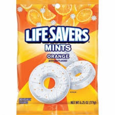 Life Savers Orange Mints Bag