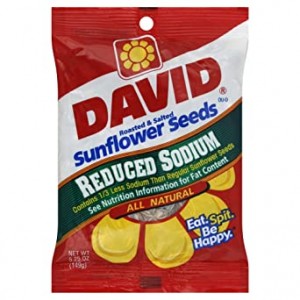 David Reduced Sodium Sunflower Seeds