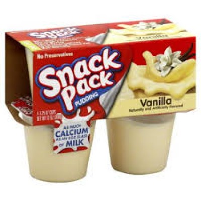 Snack Pack Pudding Vanilla