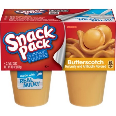 Snack Pack Pudding Butter Scotch