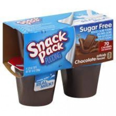 Snack Pack Pudding Sugar Free Chocolate