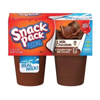 Snack Pack Pudding Milk Chocolate Variety