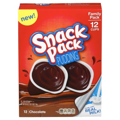 Snack Pack Pudding Chocolate Lovers Family Pack