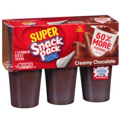 Snack Pack Chocolate Pudding