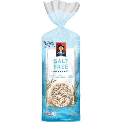 Quaker Rice Cakes Salt Free