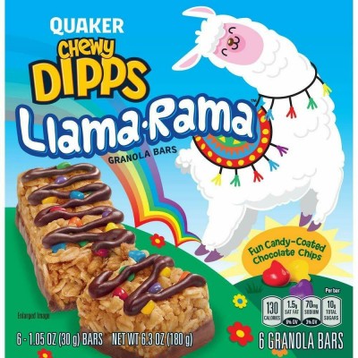 Quaker Llama-Rama Candy Coated Chocolate Chip Granola Cer