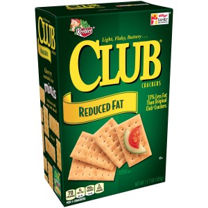 Keebler Club Crackers - Reduced Fat