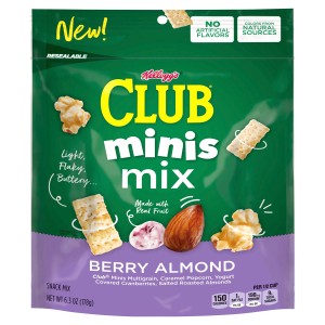 Keebler Keebler Club Crackers Berry Almond 6.3oz