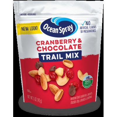 Ocean Spray Craisins Trail Mix - Cranberry and Chocolate