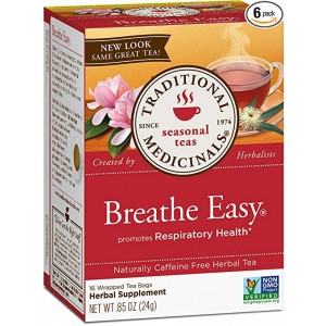 Traditional Medicinals Breathe Easy Herbal Tea