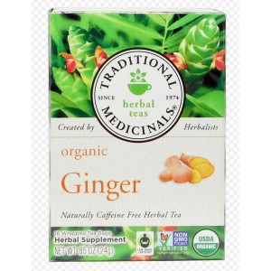 Traditional Medicinals Organic Herbal Ginger Tea