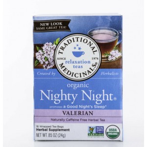 Traditional Medicinals Night Night Valerian Tea