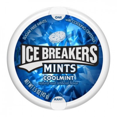 Ice Breakers Sugar Free Mints in Coolmint