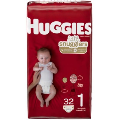 Huggies Little Snugglers Diapers - Size 1