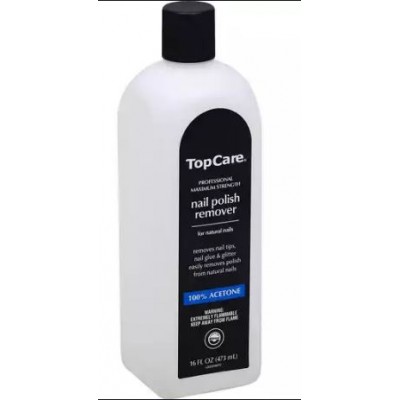 Top Care 100% Acetone Polish Remover