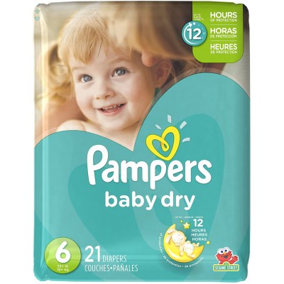 Pampers Baby Dry Diapers Size 6