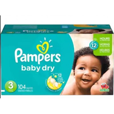 Pampers Baby Dry Diapers Size 3