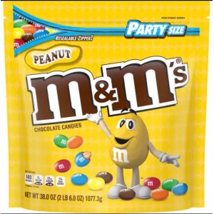 M&M'S Peanut Party Size Stand Up Pouch