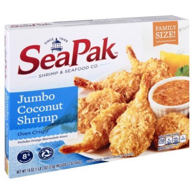 SeaPak Shrimp & Seafood Co. Oven Crunchy Shrimp Coconut