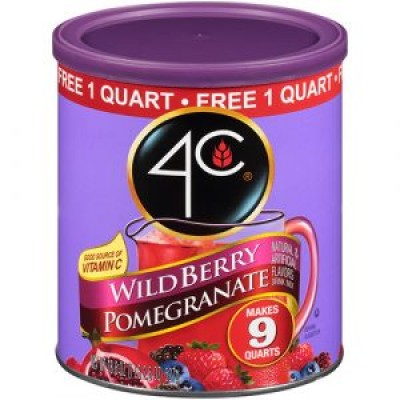 4C Wild Berry Pomegranate Drink Mix