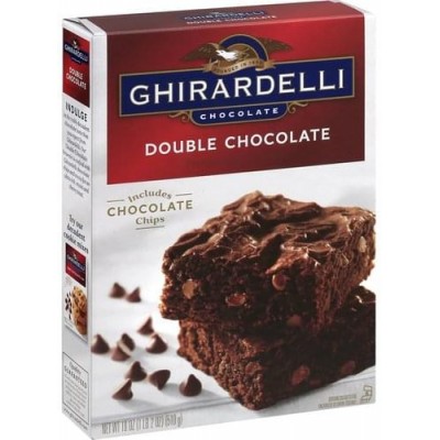 Ghirardelli Chocolate Brownie Mix - Premium Double Chocolate