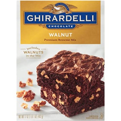 Ghirardelli Chocolate Brownie Mix - Premium Walnut