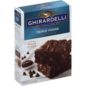 Ghirardelli Chocolate Triple Fudge Brownie