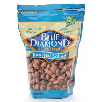 Blue Diamond Almonds Almonds - Roasted Salted