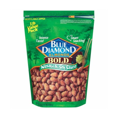 Blue Diamond Almonds Almonds - Wasabi & Soy Sauce