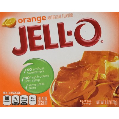 Jell-O Gelatin Dessert - Orange