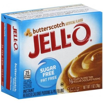 Jell-O Sugar & Fat Free Pudding & Filling - Butterscotch