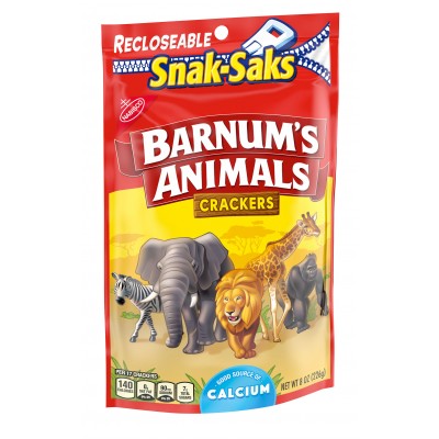 Barnum's Animals Snak-Saks Crackers