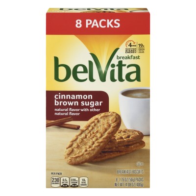 Belvita Cinnamon Brown Sugar Breakfast Biscuits