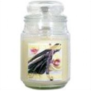 Star Candle Apothecary Jar - French Vanilla