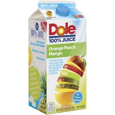 Dole 100% Juice - Orange Peach Mango