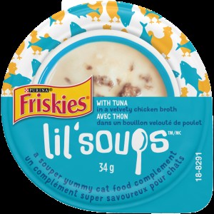 Friskies Lil' Soups Cat Food - Tuna in Chicken Broth