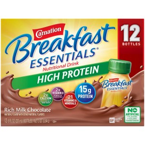 Carnation Breakfast Essentials Ready-to-Drink Bottle - Rich Milk Chocolate