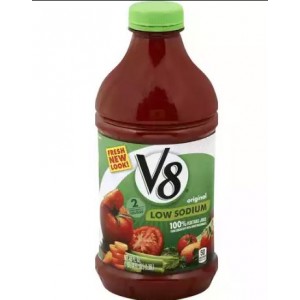 V8Â® 100% Vegetable Juice Original Low Sodium 100% Vegetable Juice