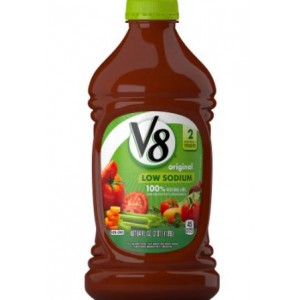 V8Â® 100% Vegetable Juice Low Sodium Original Vegetable Juice-Single Bottle