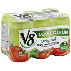 V8Â® 100% Vegetable Juice Original Low Sodium 100% Vegetable Juice