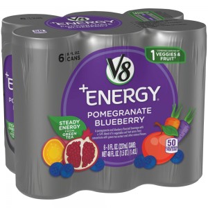 V8Â® +Energy Pomegranate Blueberry - 6 Pack Cans