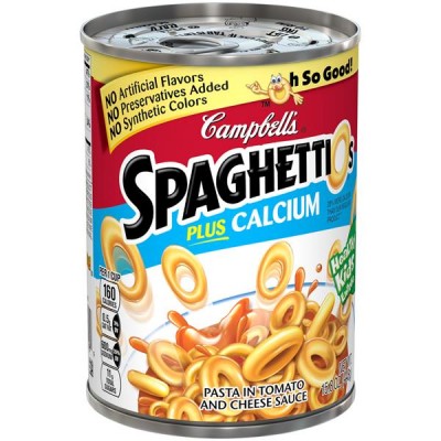 Campbell'sÂ® SpaghettiOsÂ® Plus Calcium