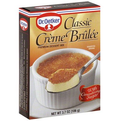 Dr. Oetker Classic Creme Brulee Premium Dessert Mix