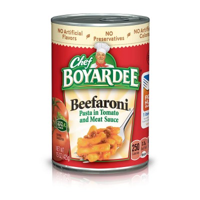 Chef Boyardee Beefaroni